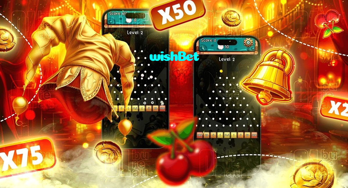 wishBet casino presented on mobile device in Pakistan with slots and live games